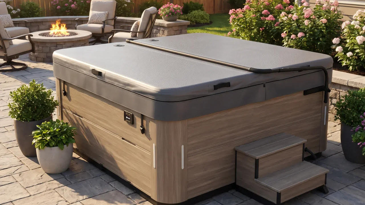 AIRCAP 1™ XX-SMALL  (Fits 79"-79" Spas) DEEP GREY™